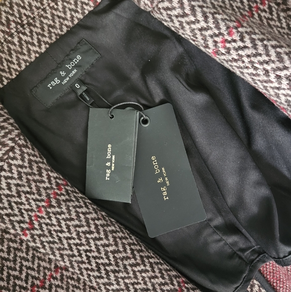 rag & bone Paprika Margot Wool Blazer NWT designer luxury jacket 0 XS - Picture 8 of 12